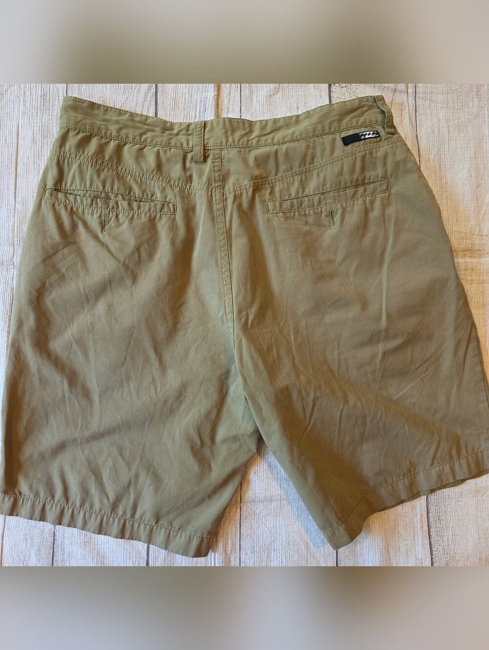 Billabong Men's Size 34 Casual Chino Surfer Shorts 8.5 Inseam Lightweight Tan - Picture 6 of 10